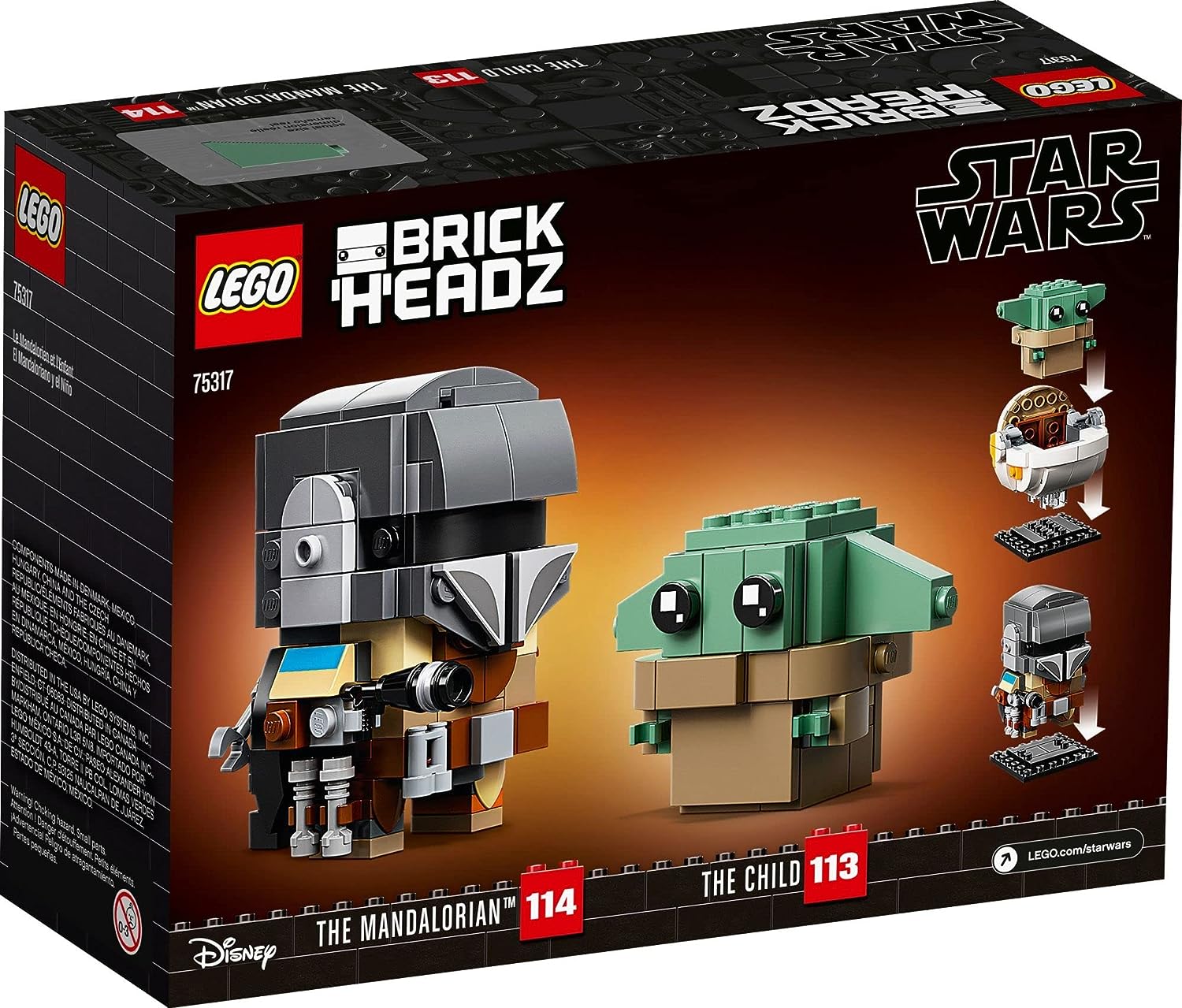 Lego 75317 Star Wars The Mandalorian Baby Yoda 295 Piezas